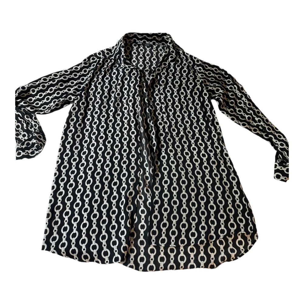 Zara Button-Down Blouse